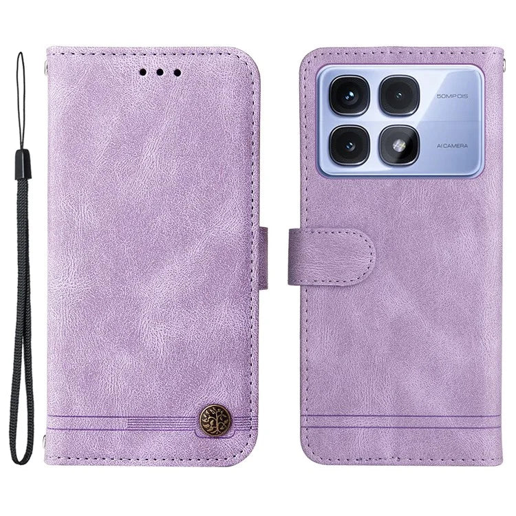 For Xiaomi Redmi K70 Ultra Case Wallet Skin-Touch PU Leather Phone Cover