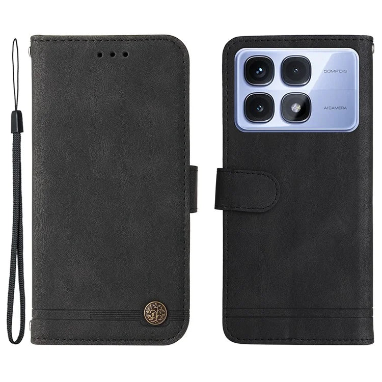 For Xiaomi Redmi K70 Ultra Case Wallet Skin-Touch PU Leather Phone Cover