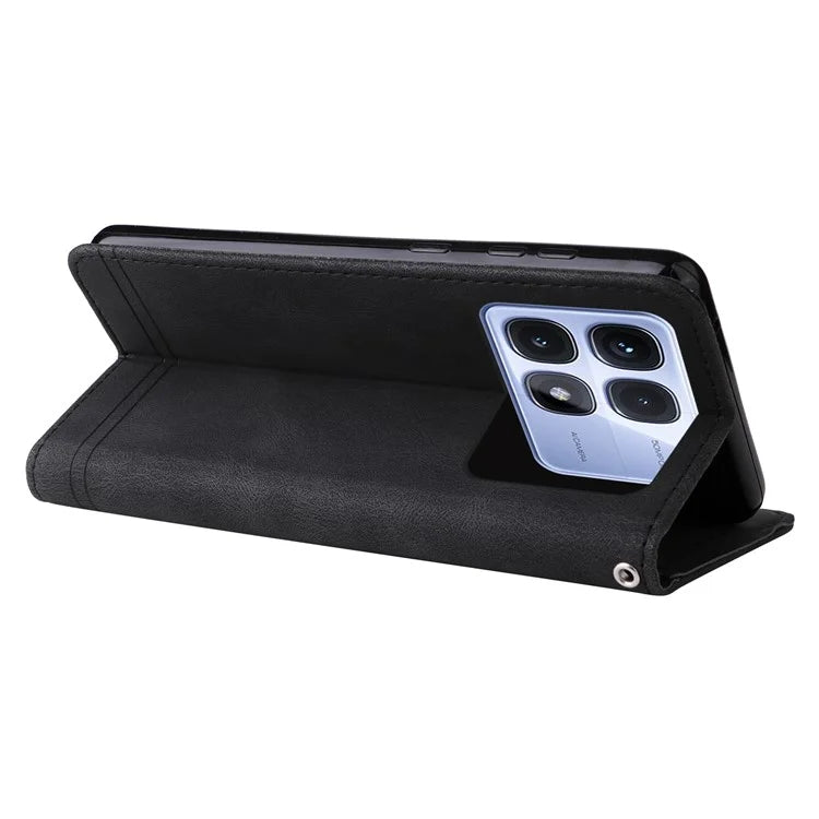 For Xiaomi Redmi K70 Ultra Case Wallet Skin-Touch PU Leather Phone Cover