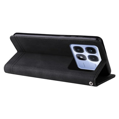 For Xiaomi Redmi K70 Ultra Case Wallet Skin-Touch PU Leather Phone Cover