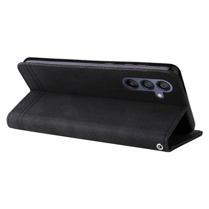 For Samsung Galaxy A16 5G Case Wallet Skin-Touch PU Leather Phone Cover