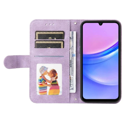 For Samsung Galaxy A16 5G Case Wallet Skin-Touch PU Leather Phone Cover