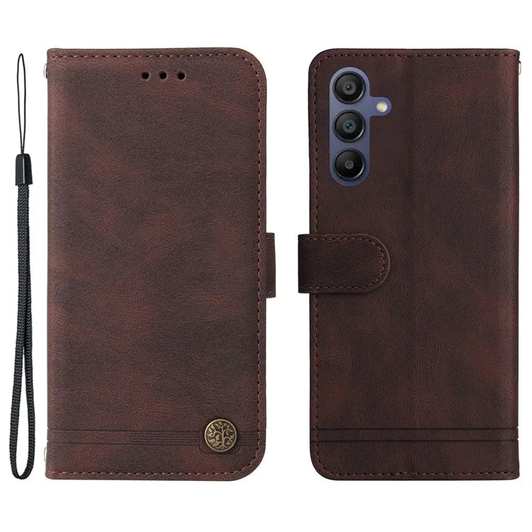 For Samsung Galaxy A16 5G Case Wallet Skin-Touch PU Leather Phone Cover