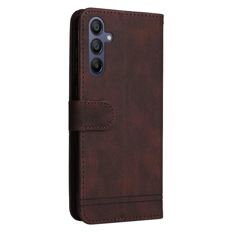 For Samsung Galaxy A16 5G Case Wallet Skin-Touch PU Leather Phone Cover