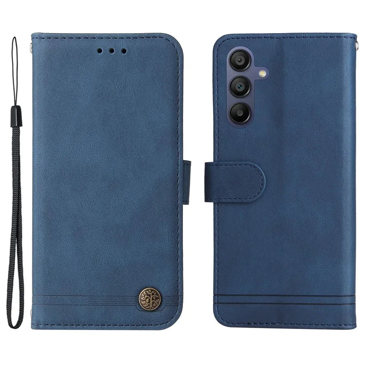 For Samsung Galaxy A16 5G Case Wallet Skin-Touch PU Leather Phone Cover