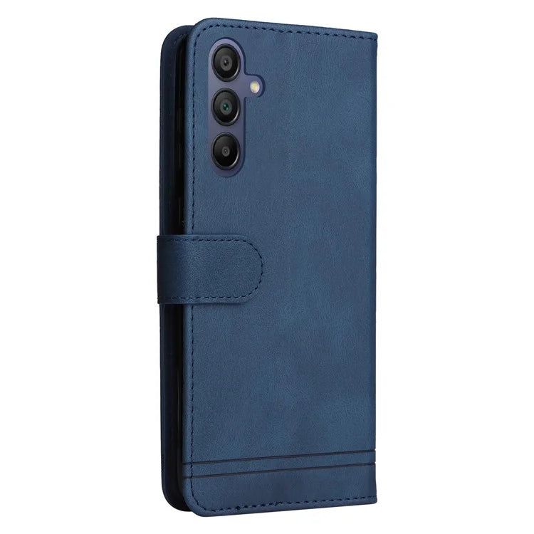 For Samsung Galaxy A16 5G Case Wallet Skin-Touch PU Leather Phone Cover