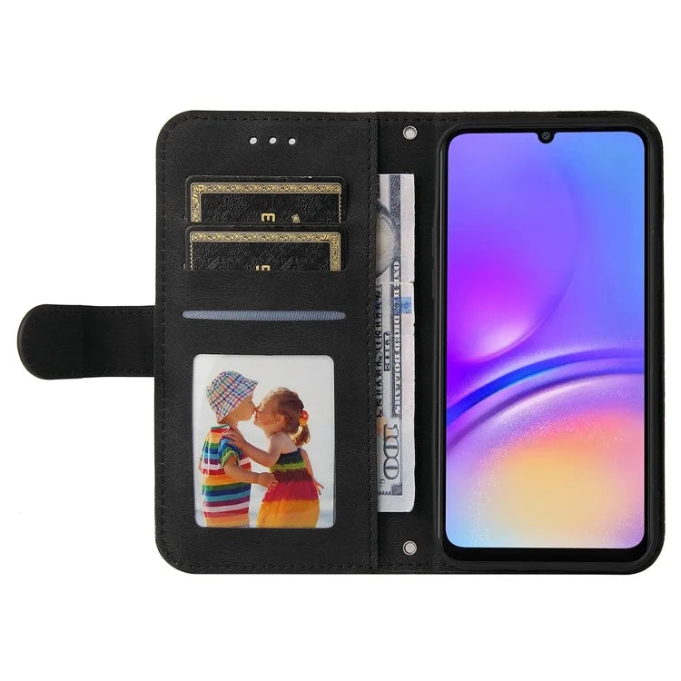For Samsung Galaxy A06 Case Wallet Skin-Touch PU Leather Phone Cover