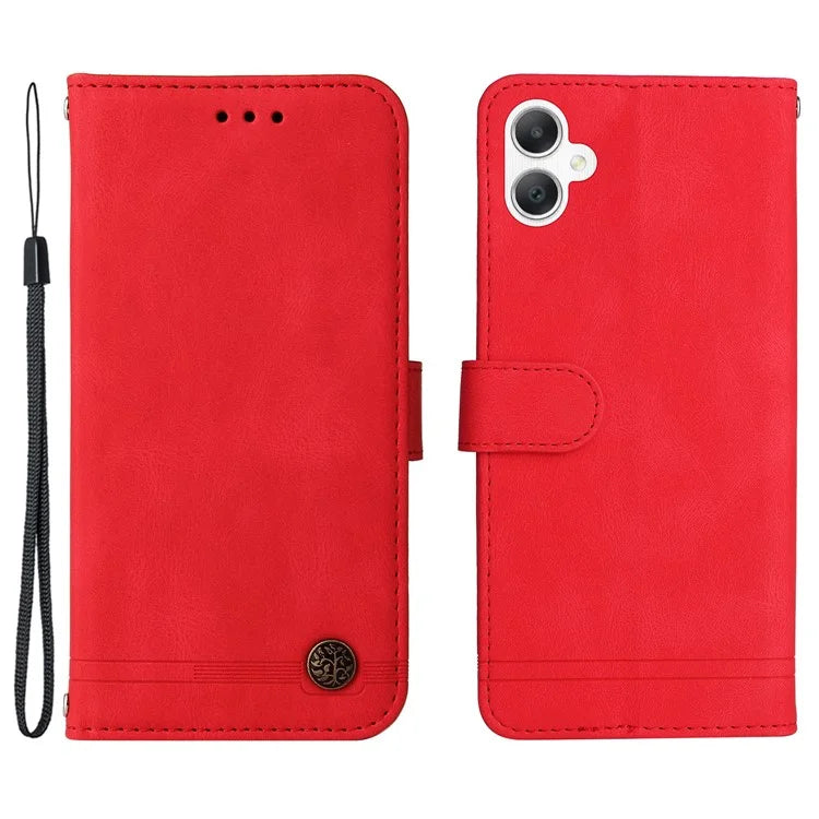 For Samsung Galaxy A06 Case Wallet Skin-Touch PU Leather Phone Cover