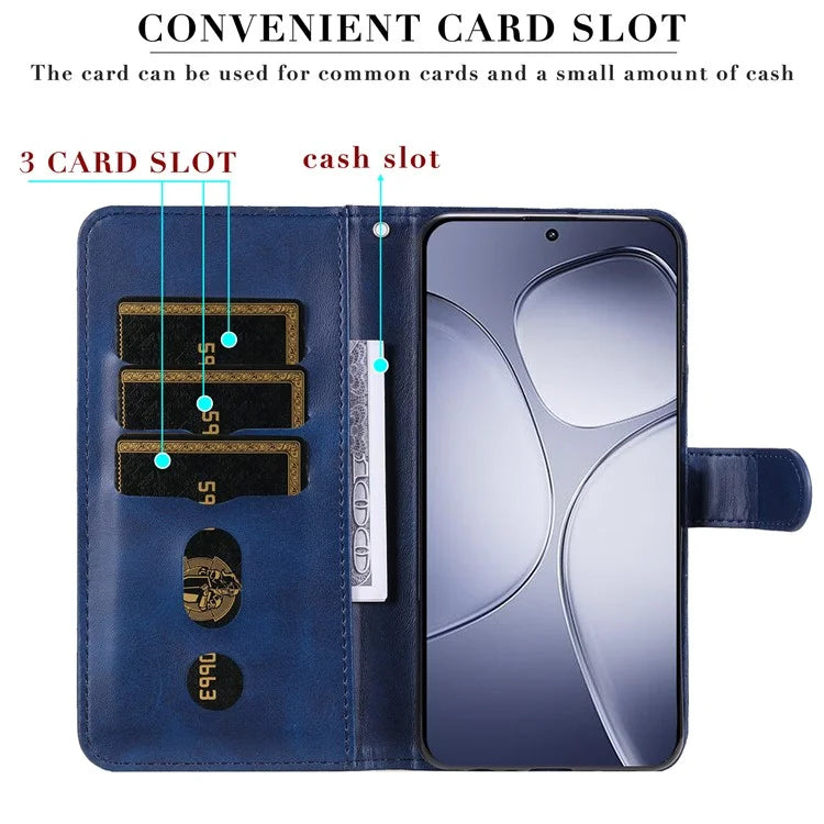 For Xiaomi Redmi K70 Ultra Case Zipper Wallet Calf Texture PU Leather Phone Cover