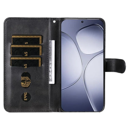 For Xiaomi Redmi K70 Ultra Case Zipper Wallet Calf Texture PU Leather Phone Cover