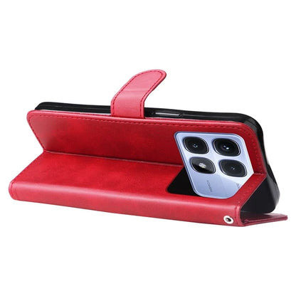 For Xiaomi Redmi K70 Ultra Case Zipper Wallet Calf Texture PU Leather Phone Cover