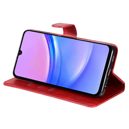 For Samsung Galaxy A16 5G Case Zipper Wallet Calf Texture PU Leather Phone Cover