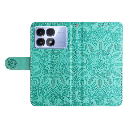 For Xiaomi Redmi K70 Ultra Case Sunflower Imprint Leather Wallet Phone Cover