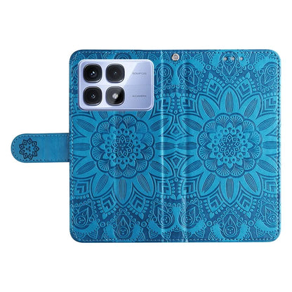 For Xiaomi Redmi K70 Ultra Case Sunflower Imprint Leather Wallet Phone Cover
