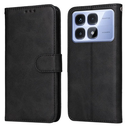 For Xiaomi Redmi K70 Ultra Case PU Leather Phone Cover with Cash  /  Card Slots