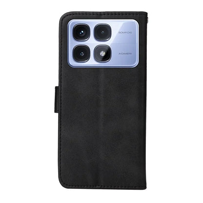 For Xiaomi Redmi K70 Ultra Case PU Leather Phone Cover with Cash  /  Card Slots