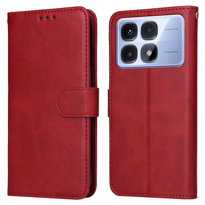 For Xiaomi Redmi K70 Ultra Case PU Leather Phone Cover with Cash  /  Card Slots