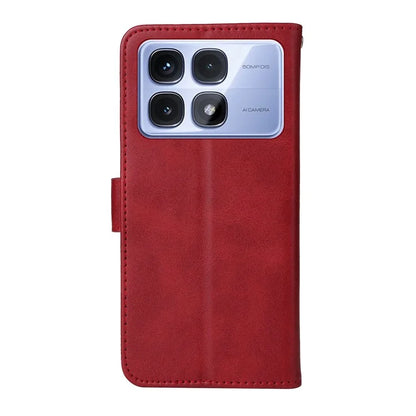 For Xiaomi Redmi K70 Ultra Case PU Leather Phone Cover with Cash  /  Card Slots