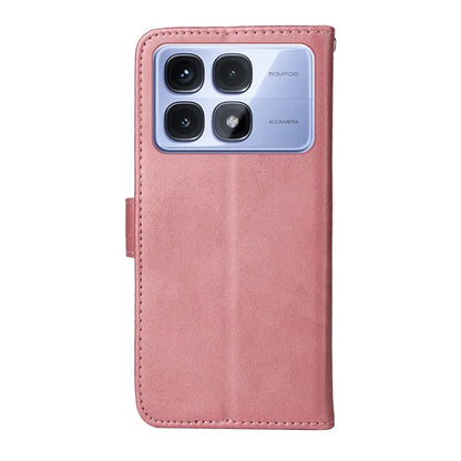 For Xiaomi Redmi K70 Ultra Case PU Leather Phone Cover with Cash  /  Card Slots