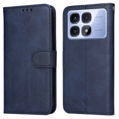 For Xiaomi Redmi K70 Ultra Case PU Leather Phone Cover with Cash  /  Card Slots