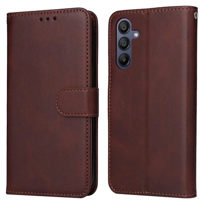 For Samsung Galaxy A16 5G Case PU Leather Phone Cover with Cash  /  Card Slots