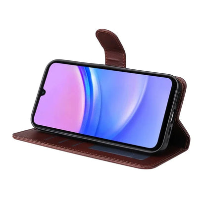 For Samsung Galaxy A16 5G Case PU Leather Phone Cover with Cash  /  Card Slots
