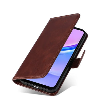 For Samsung Galaxy A16 5G Case PU Leather Phone Cover with Cash  /  Card Slots