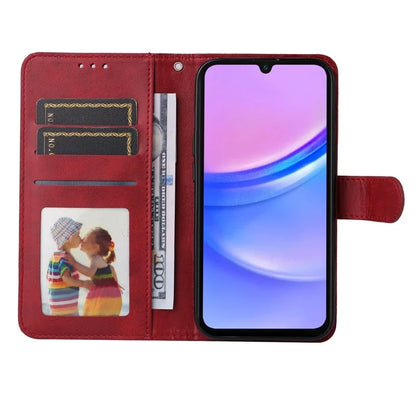 For Samsung Galaxy A16 5G Case PU Leather Phone Cover with Cash  /  Card Slots