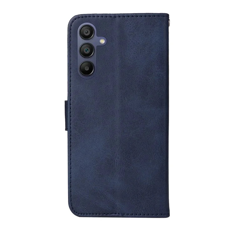 For Samsung Galaxy A16 5G Case PU Leather Phone Cover with Cash  /  Card Slots
