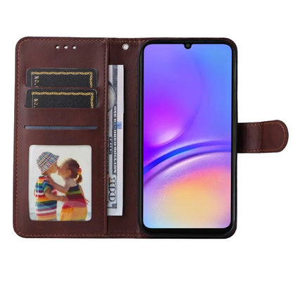 For Samsung Galaxy A06 Case PU Leather Phone Cover with Cash  /  Card Slots