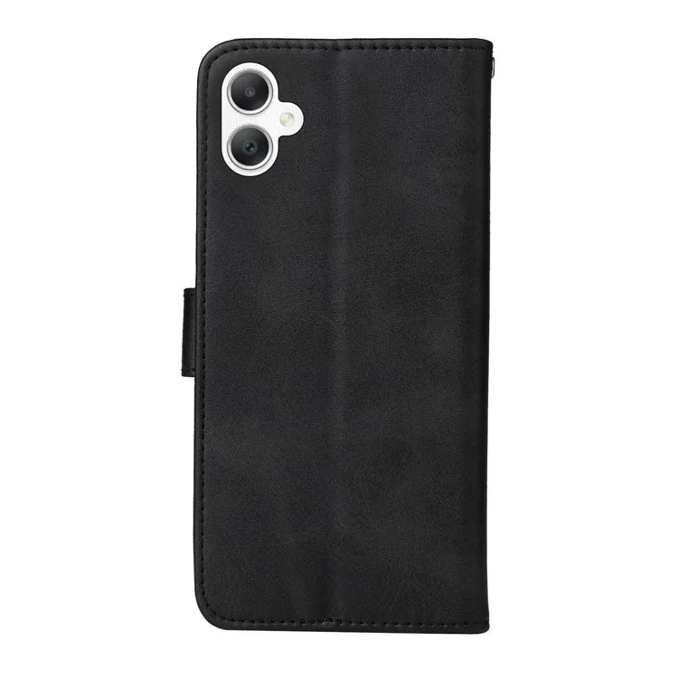 For Samsung Galaxy A06 Case PU Leather Phone Cover with Cash  /  Card Slots