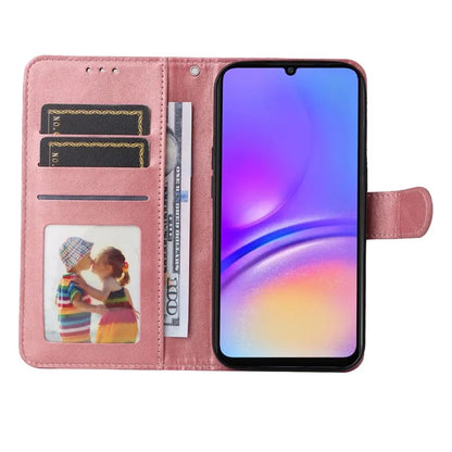 For Samsung Galaxy A06 Case PU Leather Phone Cover with Cash  /  Card Slots