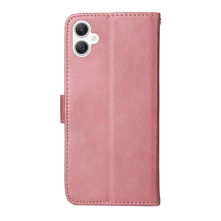 For Samsung Galaxy A06 Case PU Leather Phone Cover with Cash  /  Card Slots