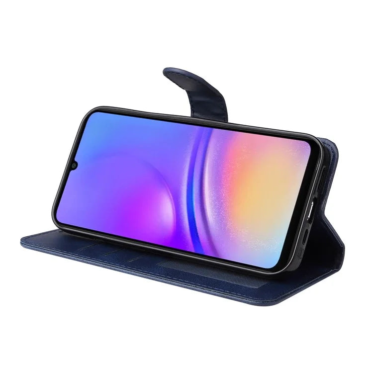 For Samsung Galaxy A06 Case PU Leather Phone Cover with Cash  /  Card Slots