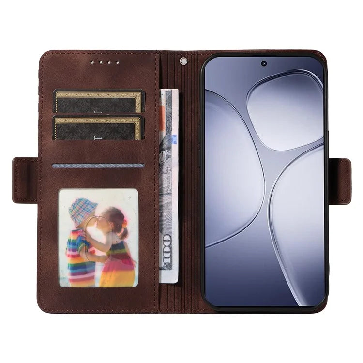 For Xiaomi Redmi K70 Ultra Case PU Leather Phone Cover Rhombus Starry Imprinted