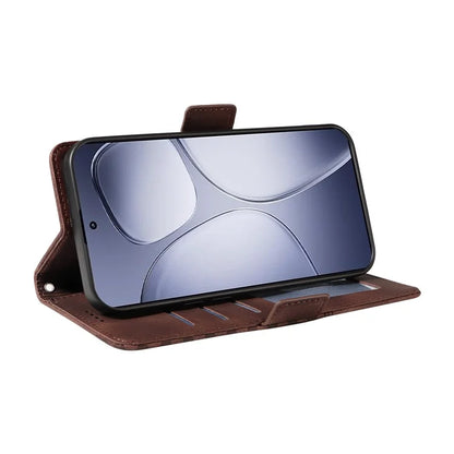For Xiaomi Redmi K70 Ultra Case PU Leather Phone Cover Rhombus Starry Imprinted