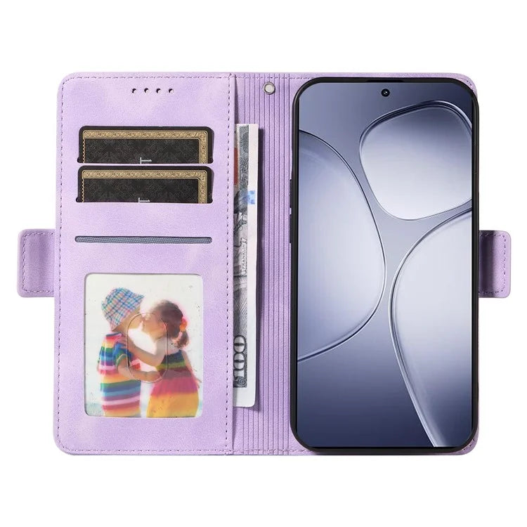 For Xiaomi Redmi K70 Ultra Case PU Leather Phone Cover Rhombus Starry Imprinted