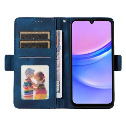 For Samsung Galaxy A16 5G Case PU Leather Phone Cover Rhombus Starry Imprinted