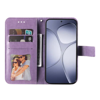 For Xiaomi Redmi K70 Ultra Case PU Leather Wallet Floral Phone Cover Stand View