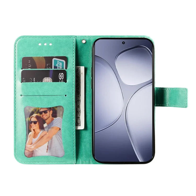 For Xiaomi Redmi K70 Ultra Case PU Leather Wallet Floral Phone Cover Stand View