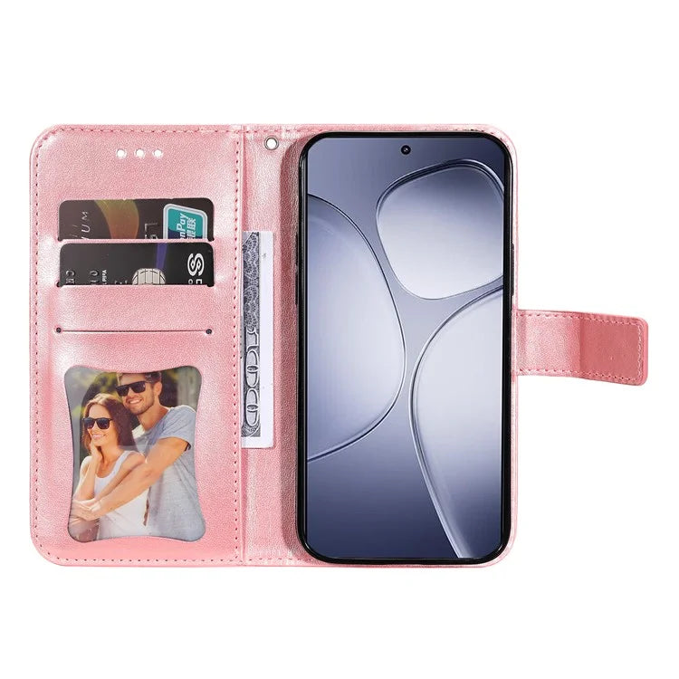 For Xiaomi Redmi K70 Ultra Case PU Leather Wallet Floral Phone Cover Stand View