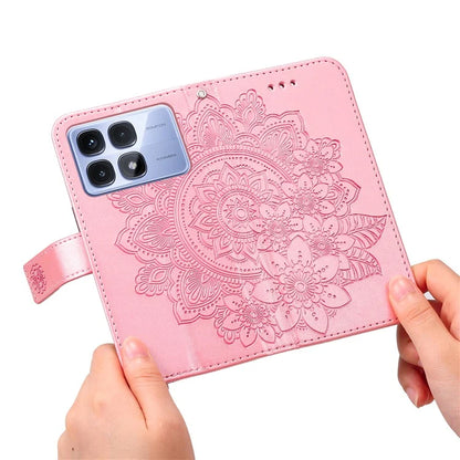 For Xiaomi Redmi K70 Ultra Case PU Leather Wallet Floral Phone Cover Stand View