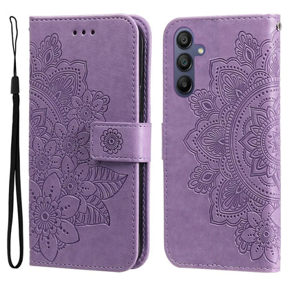 For Samsung Galaxy A16 5G Case PU Leather Wallet Floral Phone Cover Stand View