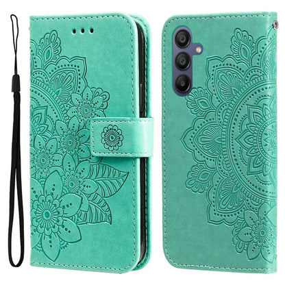 For Samsung Galaxy A16 5G Case PU Leather Wallet Floral Phone Cover Stand View
