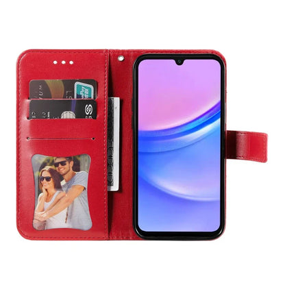 For Samsung Galaxy A16 5G Case PU Leather Wallet Floral Phone Cover Stand View