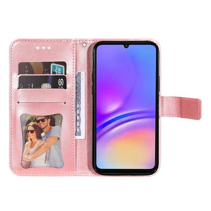For Samsung Galaxy A06 Case PU Leather Wallet Floral Phone Cover Stand View