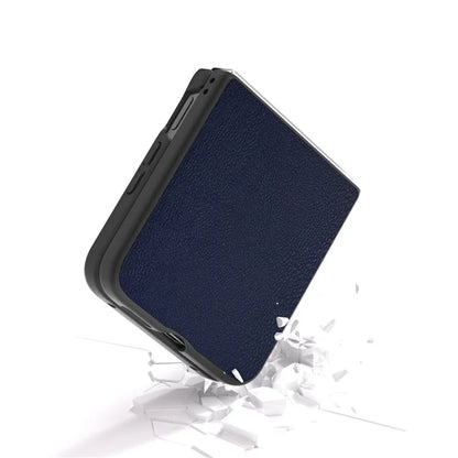 For Xiaomi Mix Flip 5G Case Anti-Scratch PU Leather Coated PC Phone Cover