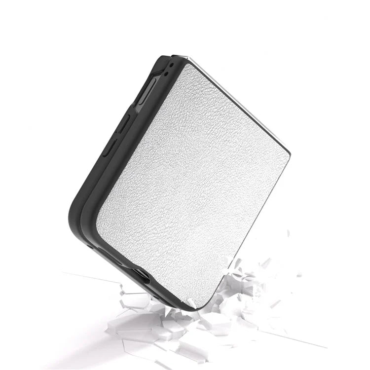 For Xiaomi Mix Flip 5G Case Anti-Scratch PU Leather Coated PC Phone Cover
