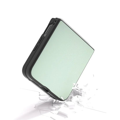 For Xiaomi Mix Flip 5G Case Anti-Scratch PU Leather Coated PC Phone Cover