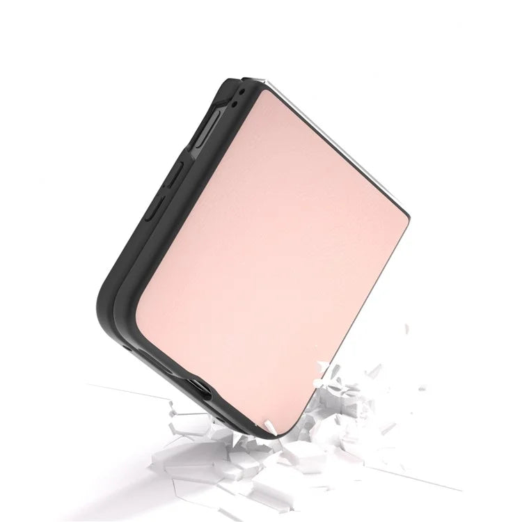 For Xiaomi Mix Flip 5G Case Anti-Scratch PU Leather Coated PC Phone Cover